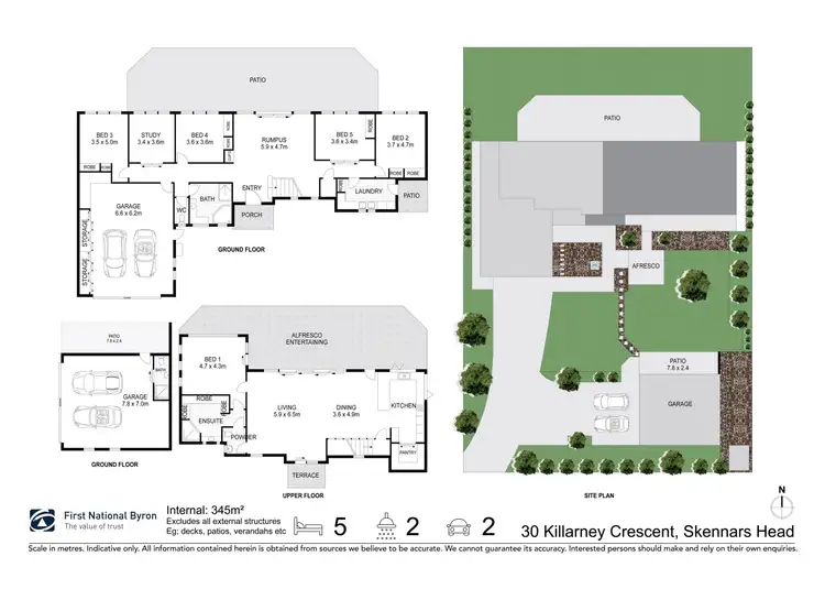 Floorplan of Homely house listing, 30 Killarney Crescent, Skennars Head NSW 2478