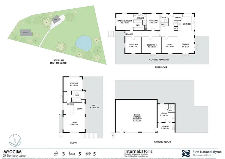Floorplan of Homely house listing, 29 Benloro Lane, Myocum NSW 2481