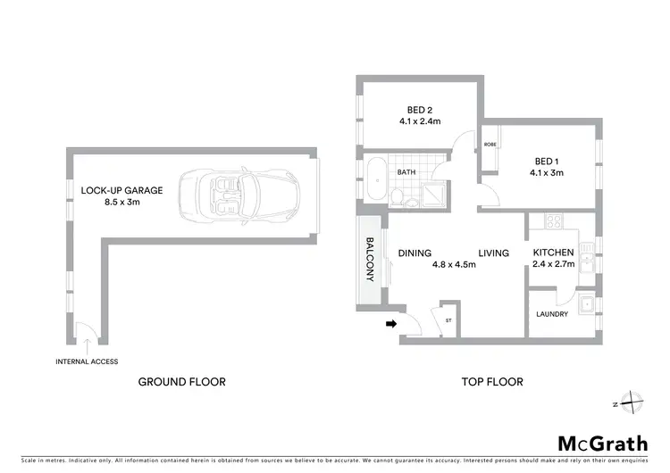 Floorplan of Homely apartment listing, 12/24 Kiora Road, Miranda NSW 2228