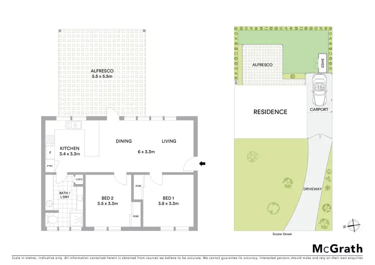 Floorplan of Homely unit listing, 1/14 Souter Street, Eltham VIC 3095
