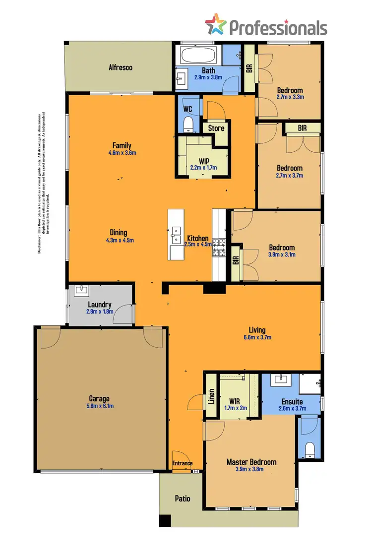 Floorplan of Homely house listing, 50 Wimbledon Boulevard, Strathtulloh VIC 3338