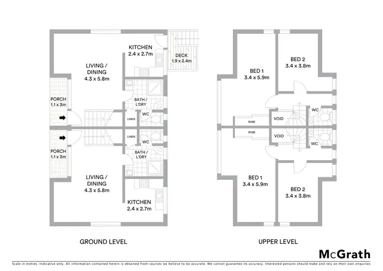 Floorplan of Homely townhouse listing, 96 Brokers Road, Balgownie NSW 2519