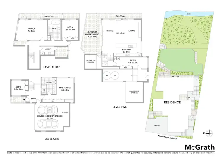 Floorplan of Homely house listing, 108A North West Arm Road, Gymea NSW 2227