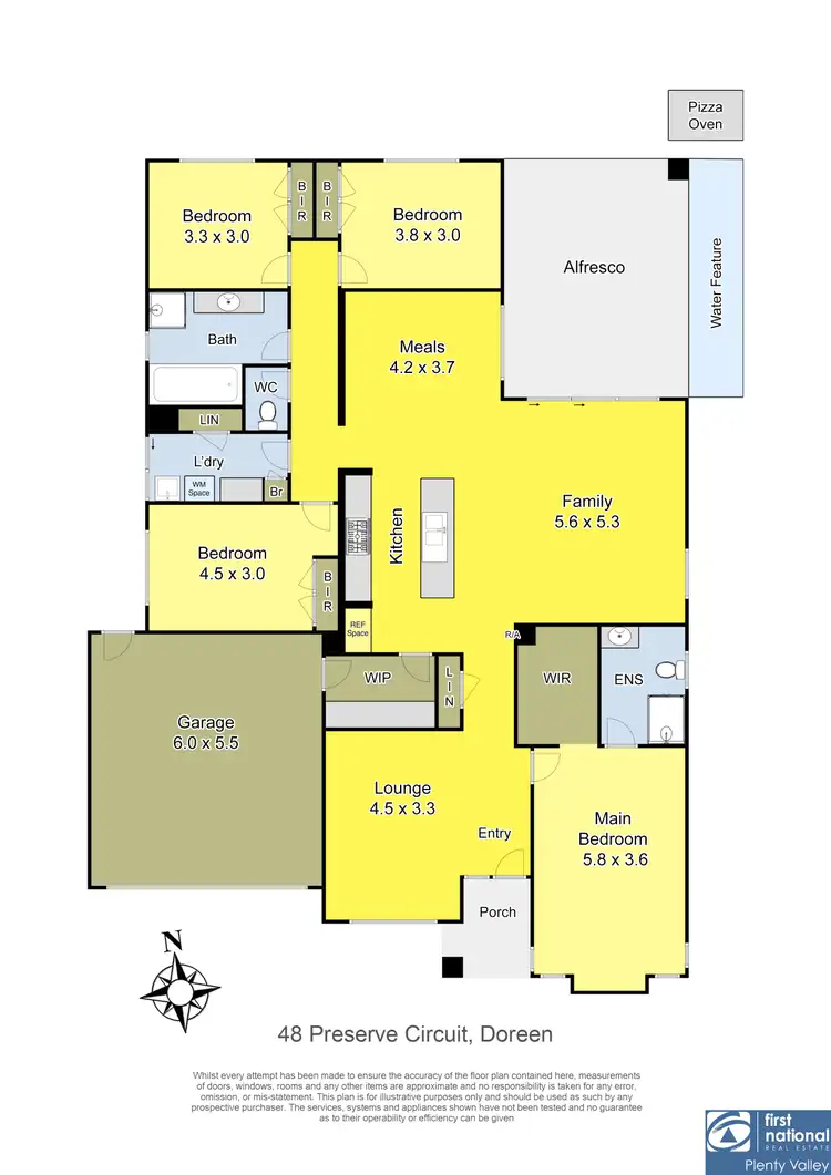 Floorplan of Homely house listing, 48 Preserve Circuit, Doreen VIC 3754
