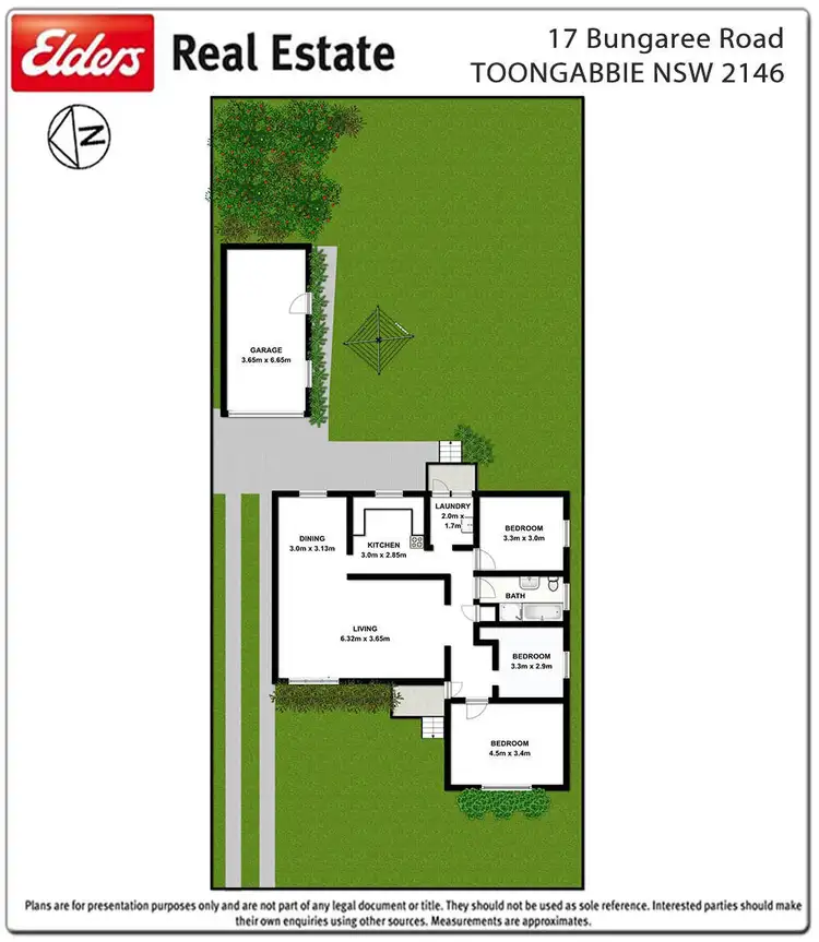 Floorplan of Homely house listing, 17 Bungaree Road, Toongabbie NSW 2146