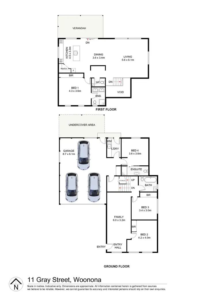 Floorplan of Homely house listing, 11 Gray Street, Woonona NSW 2517