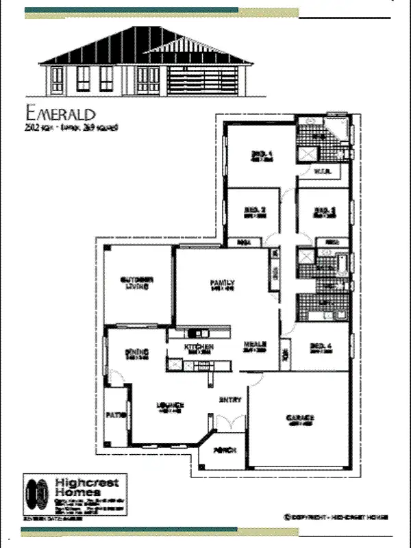 Floorplan of Homely house listing, 19 Pelling Court, Westbrook QLD 4350