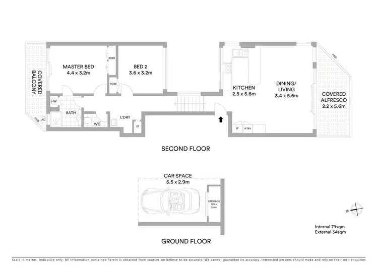 Floorplan of Homely unit listing, 13/1 Quamby Place, Noosa Heads QLD 4567