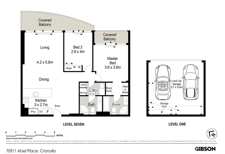 Floorplan of Homely apartment listing, 709/1 Abel Place, Cronulla NSW 2230
