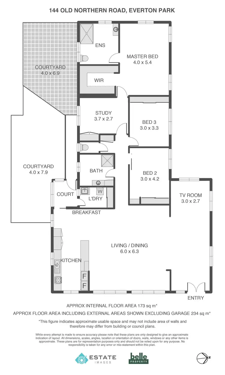 Floorplan of Homely house listing, 144 Old Northern Road, Everton Park QLD 4053