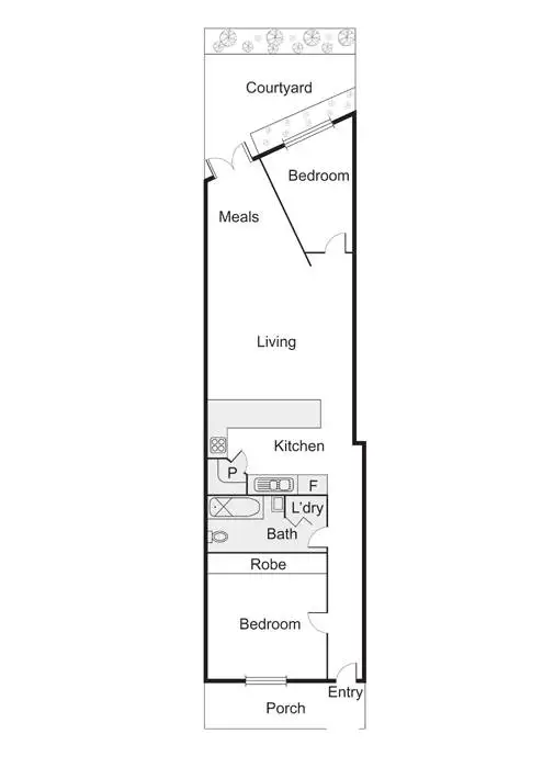 Floorplan of Homely house listing, 204 Heath Street, Port Melbourne VIC 3207