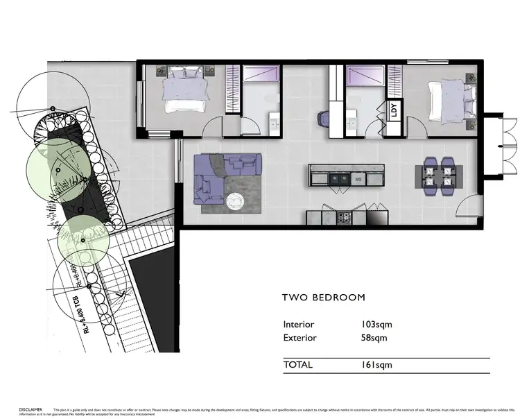 Floorplan of Homely apartment listing, 34/3 Corrie Road, North Manly NSW 2100