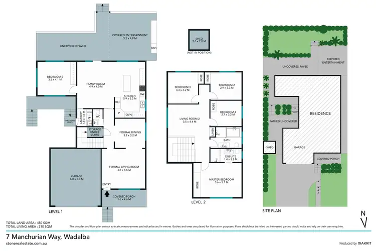 Floorplan of Homely house listing, 7 Manchurian Way, Wadalba NSW 2259