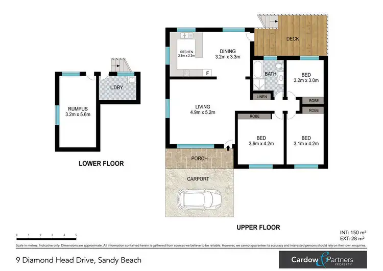 Floorplan of Homely house listing, 9 Diamond Head Drive, Sandy Beach NSW 2456