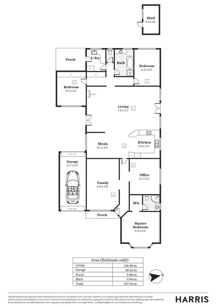 Floorplan of Homely house listing, 42A Eliza Place, Panorama SA 5041