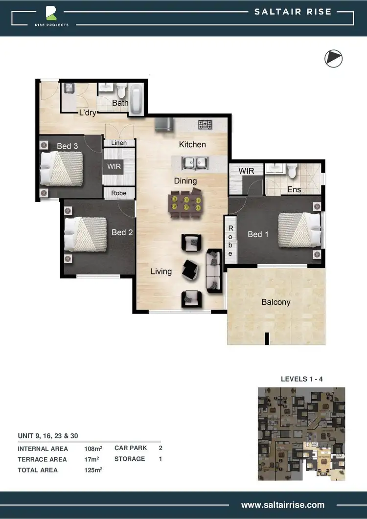 Floorplan of Homely unit listing, 9/33-35 Saltair Street, Kings Beach QLD 4551