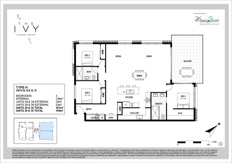Floorplan of Homely unit listing, Level 6/29/26-28 Picnic Point Esplanade, Maroochydore QLD 4558