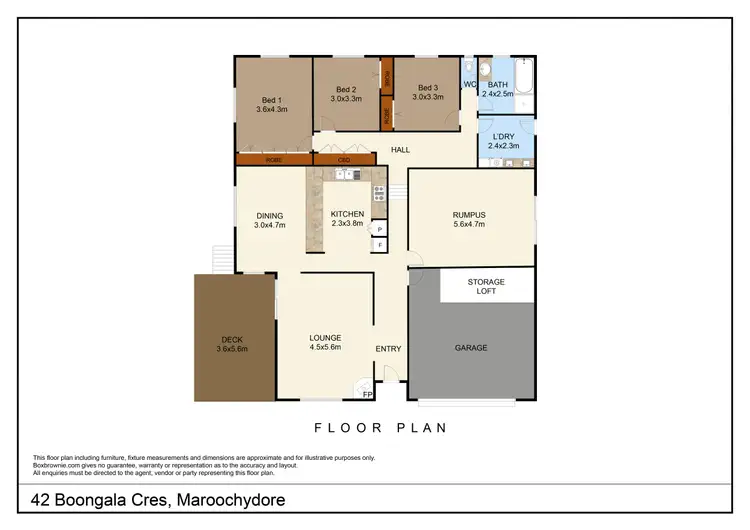 Floorplan of Homely house listing, 42 Boongala Terrace, Maroochydore QLD 4558