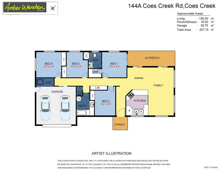 Floorplan of Homely house listing, 144a Coes Creek Road, Coes Creek QLD 4560