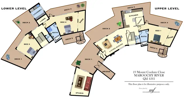 Floorplan of Homely house listing, 19 Mount Coolum Close, Maroochy River QLD 4561