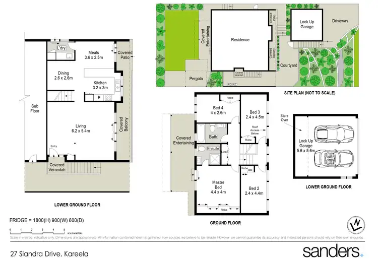 Floorplan of Homely house listing, 27 Siandra Drive, Kareela NSW 2232