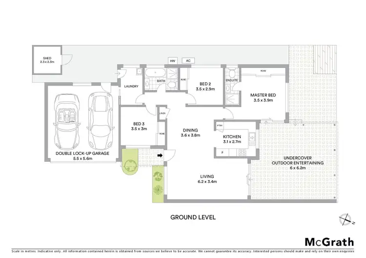 Floorplan of Homely villa listing, 2/269 Loftus Avenue, Loftus NSW 2232