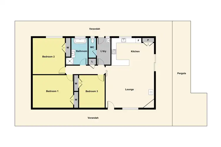 Floorplan of Homely house listing, 17 Rheola Road, Dunolly VIC 3472