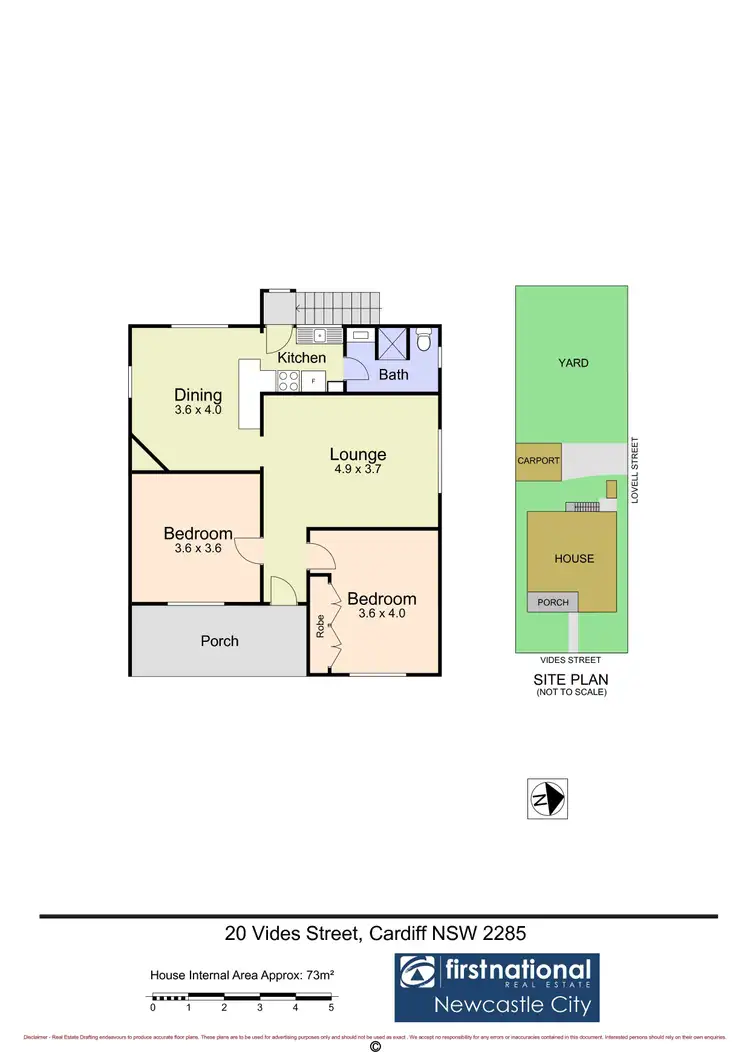 Floorplan of Homely house listing, 20 Vides Street, Cardiff NSW 2285