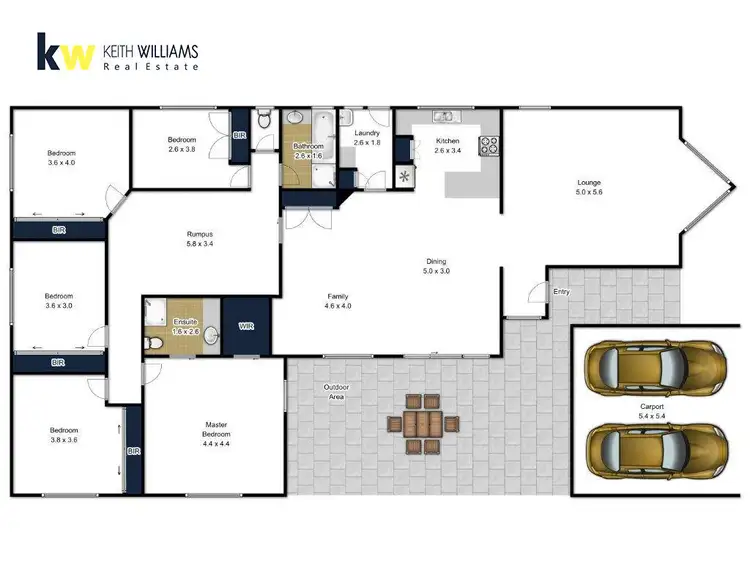 Floorplan of Homely house listing, 10 Coonoc Road, Traralgon VIC 3844