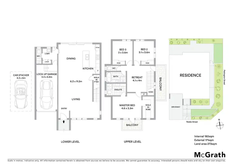 Floorplan of Homely house listing, 80A Noble Street, Newtown VIC 3220
