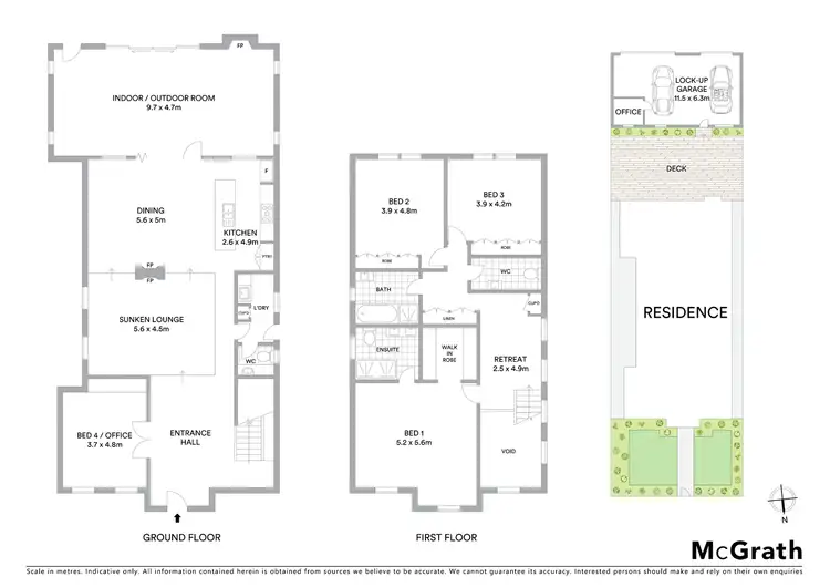 Floorplan of Homely house listing, 211A Aberdeen Street, Newtown VIC 3220