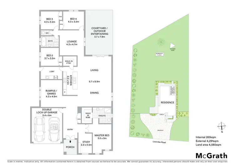 Floorplan of Homely house listing, 150 Lowndes Road, Bannockburn VIC 3331