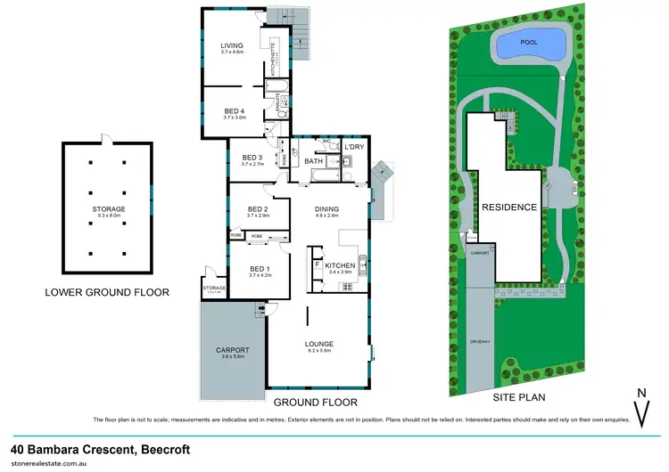 Floorplan of Homely house listing, 40 Bambara Crescent, Beecroft NSW 2119
