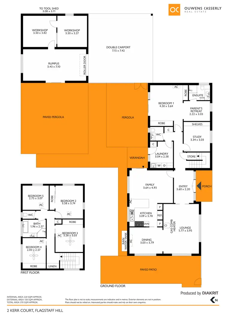 Floorplan of Homely house listing, 2 Kerr Court, Flagstaff Hill SA 5159