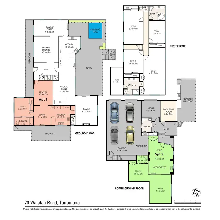 Floorplan of Homely house listing, 20 Waratah Road, Turramurra NSW 2074
