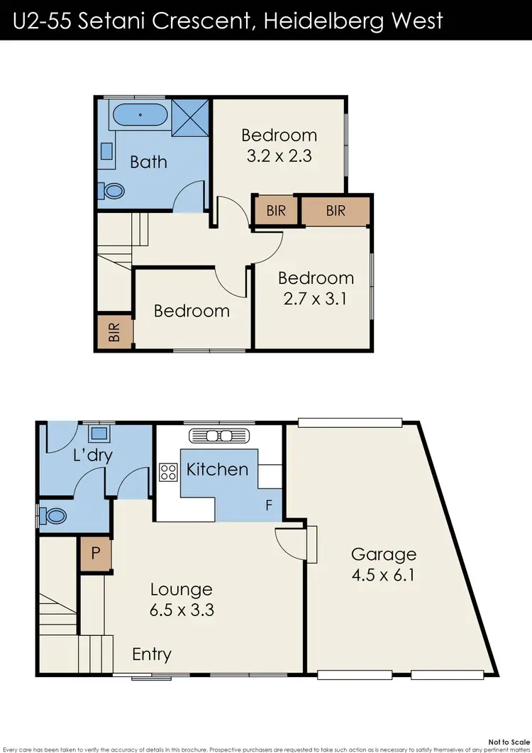 Floorplan of Homely house listing, 2/55 Setani Crescent, Heidelberg West VIC 3081