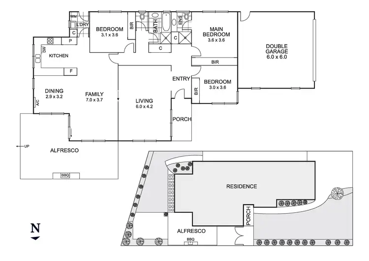 Floorplan of Homely house listing, 4 Riverglen Drive, Werribee VIC 3030