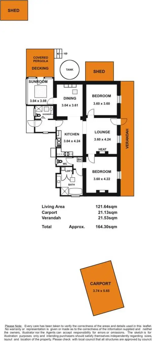 Floorplan of Homely house listing, 205 Mount Barker Road, Aldgate SA 5154