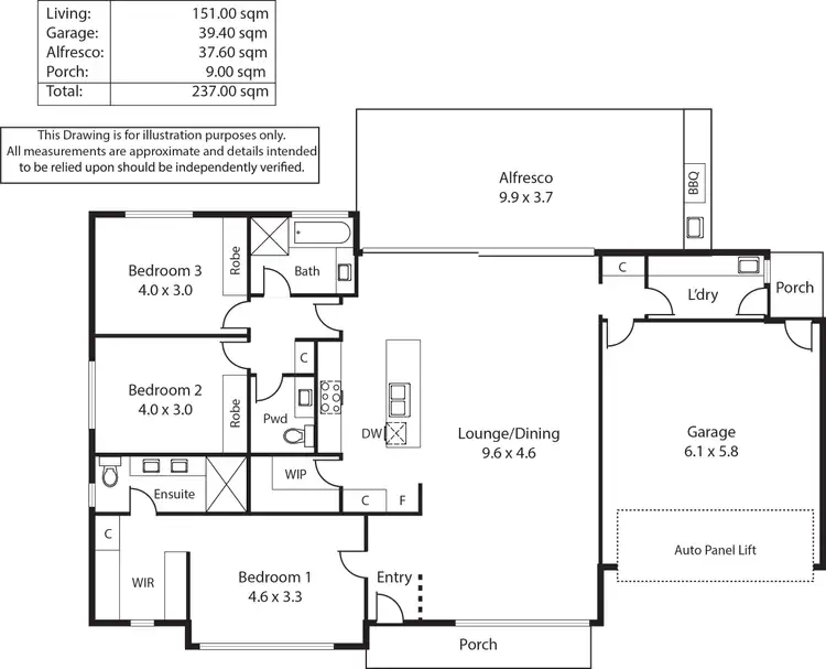 Floorplan of Homely house listing, 29A Lincoln Street, Kensington Gardens SA 5068