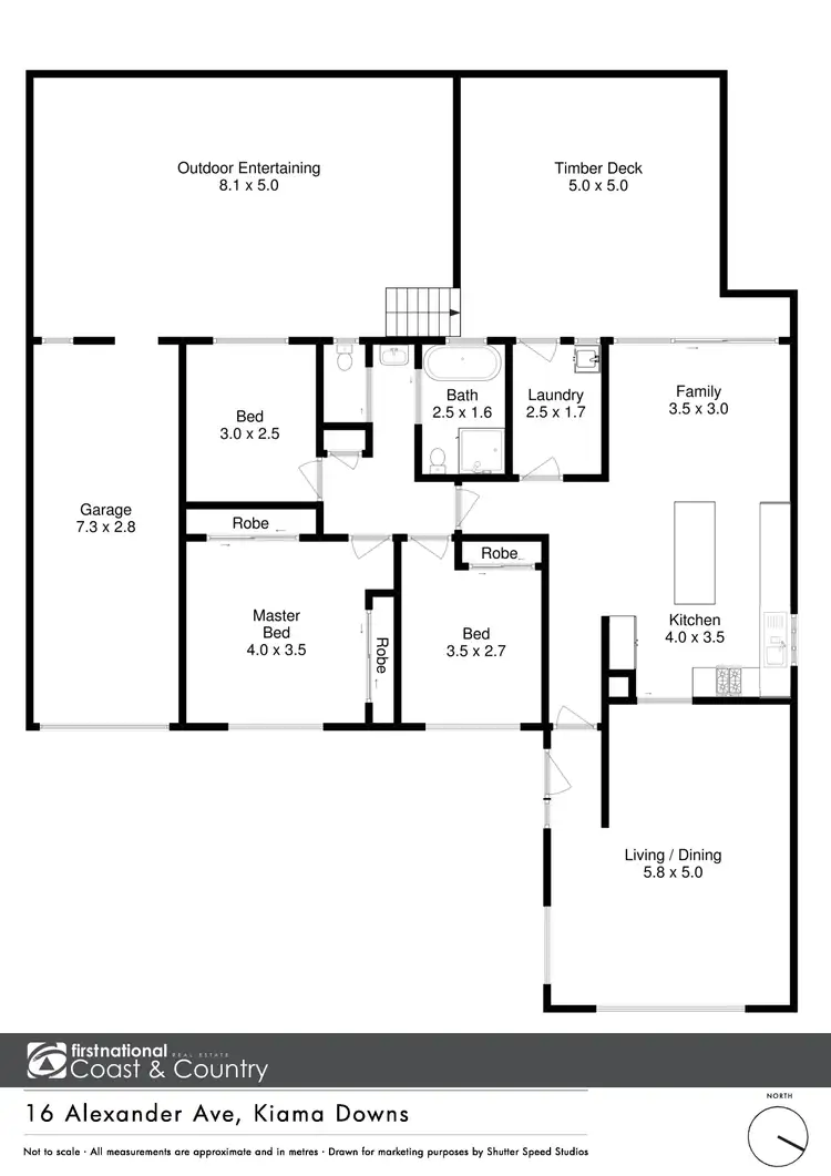 Floorplan of Homely house listing, 16 Alexander Avenue, Kiama Downs NSW 2533