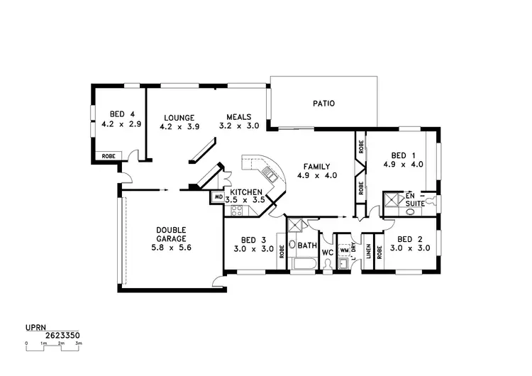 Floorplan of Homely house listing, 202 Kirralee Crescent, Upper Kedron QLD 4055