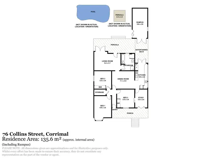 Floorplan of Homely house listing, 76 Collins Street, Corrimal NSW 2518