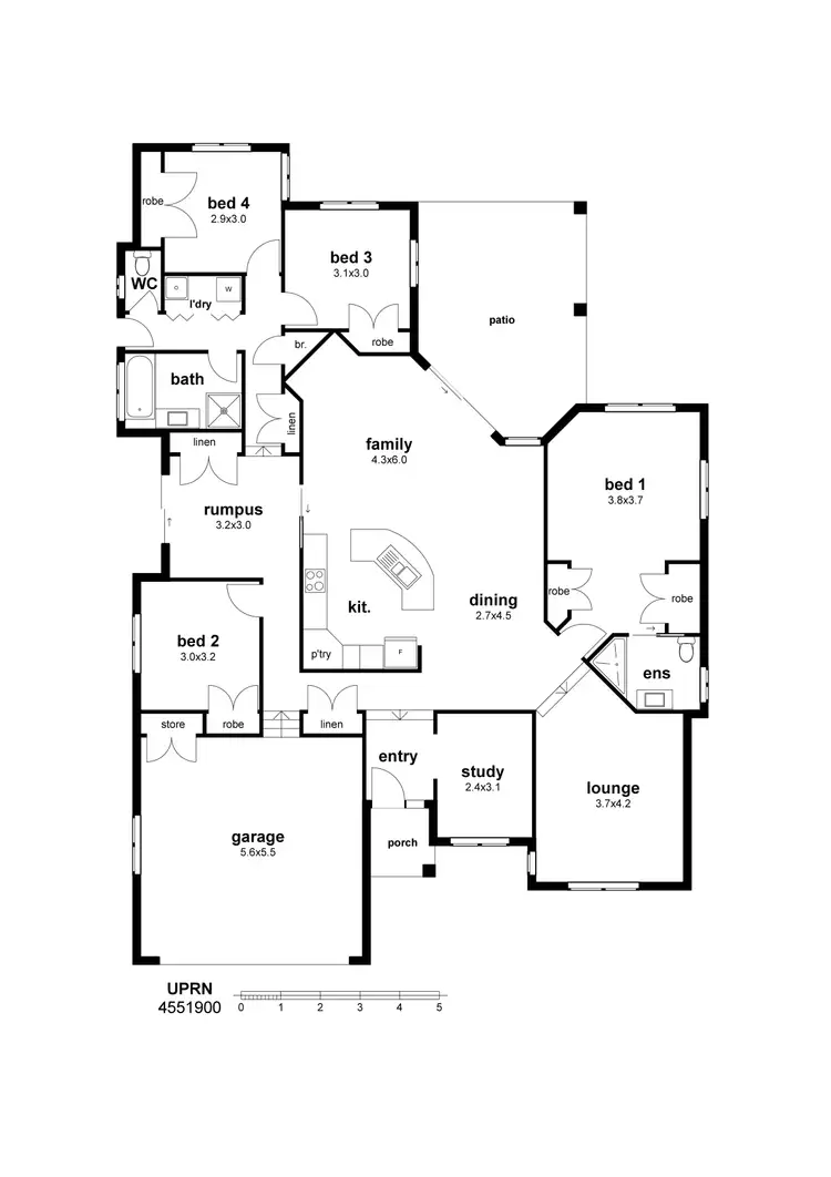 Floorplan of Homely house listing, Address available on request