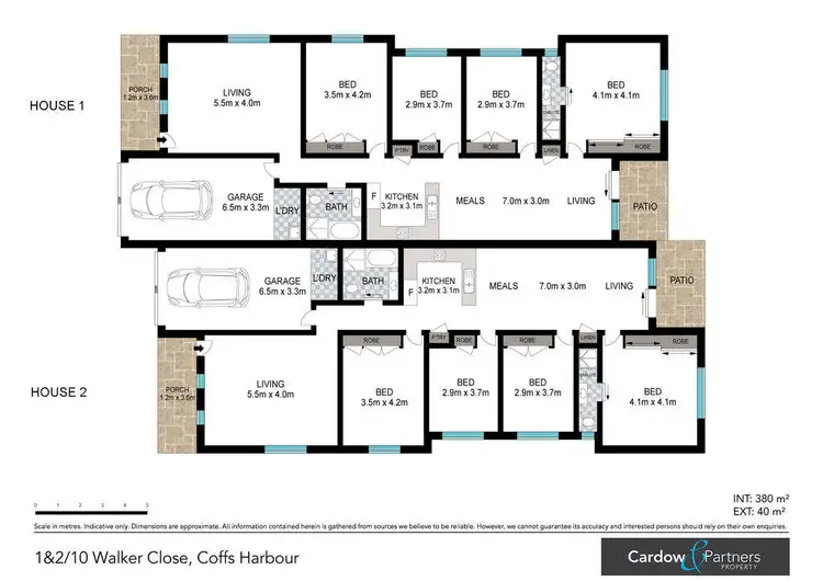 Floorplan of Homely villa listing, 2/10 Walker Close, Coffs Harbour NSW 2450