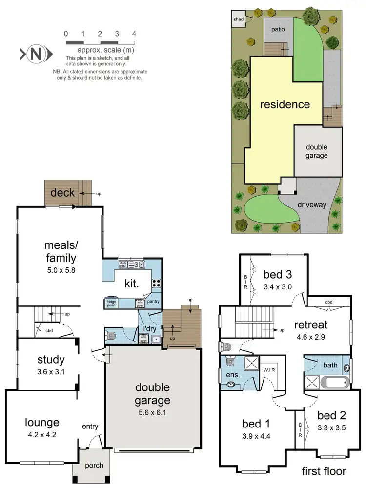 Floorplan of Homely townhouse listing, 2a Thomas Street, Ringwood VIC 3134