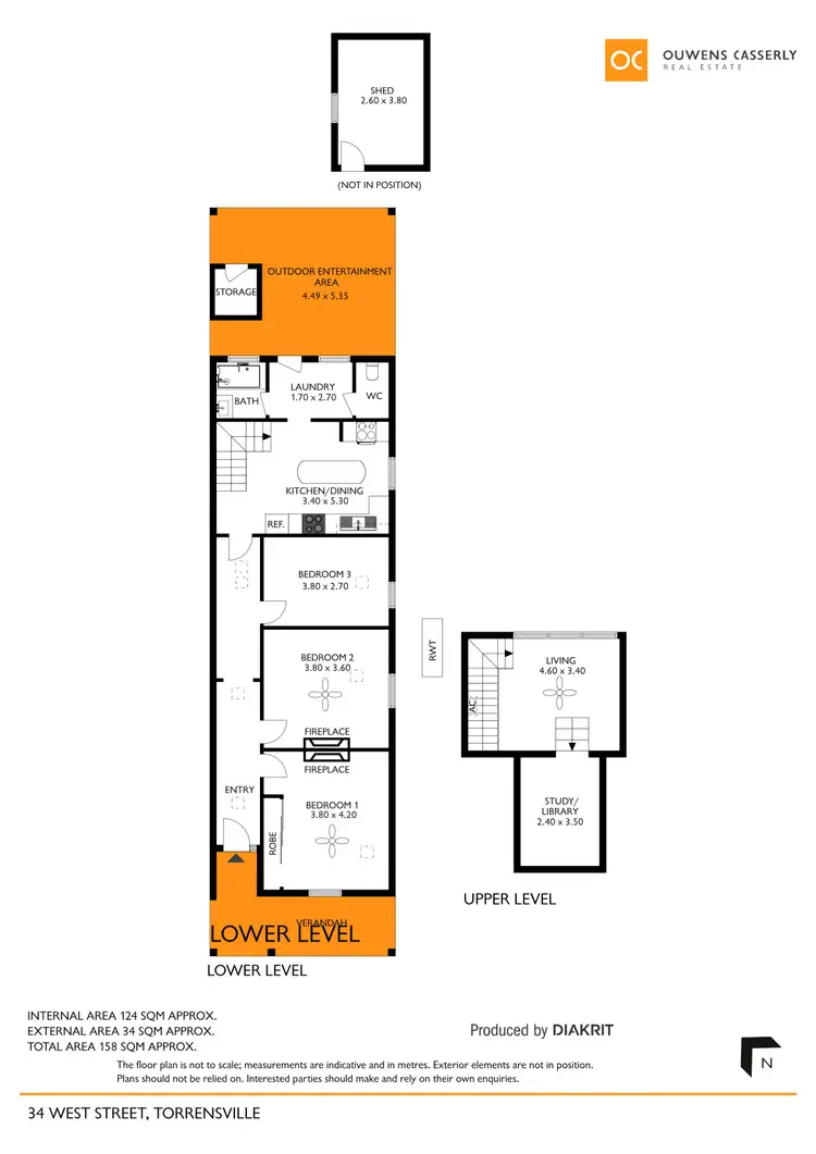 Floorplan of Homely house listing, 34 West Street, Torrensville SA 5031