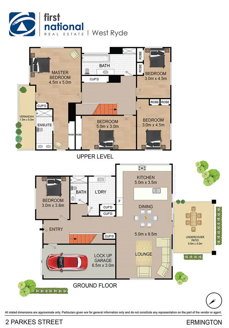 Floorplan of Homely house listing, 2 Parkes Street, Ermington NSW 2115