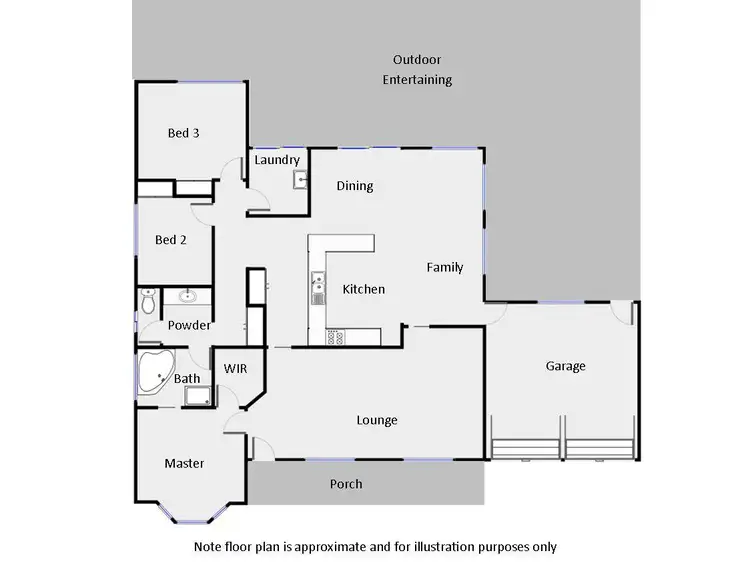 Floorplan of Homely house listing, 3420 Deakin Avenue, Mildura VIC 3500