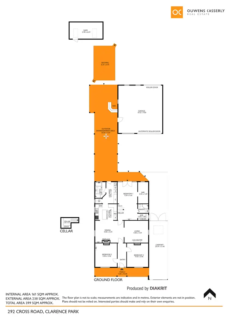Floorplan of Homely house listing, 292 Cross Road, Clarence Park SA 5034