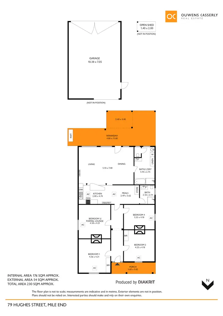 Floorplan of Homely house listing, 79 Hughes Street, Mile End SA 5031